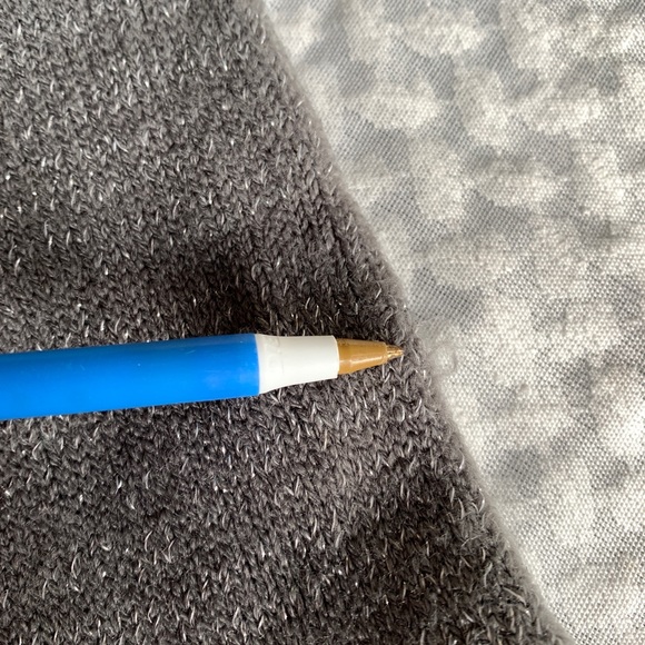 Gray With Metallic Threads Sparkle Articulated Thumb Knit Gloves - Picture 2 of 7